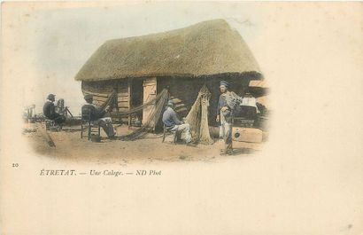 null 25 CARTES POSTALES VIE ET TRAVAIL A LA MER : Seine Maritime. Dont" Dieppe :...