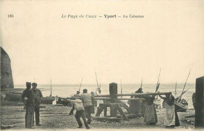 null 25 CARTES POSTALES VIE ET TRAVAIL A LA MER : Seine Maritime. Dont" Dieppe :...