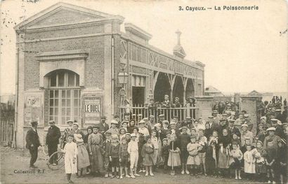 null 5 CARTES POSTALES VIE ET TRAVAIL A LA MER : Somme. "Ault-Pêcheurs de Moules,...