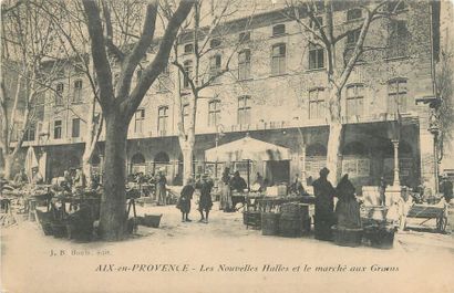 null 11 CARTES POSTALES LES MARCHES : Divers Départements. "2cp-Aix en Provence-Le...