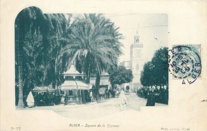 null 105 CARTES POSTALES ALGERIE : La Ville d'Alger. Dont" A travers les Oliviers,...