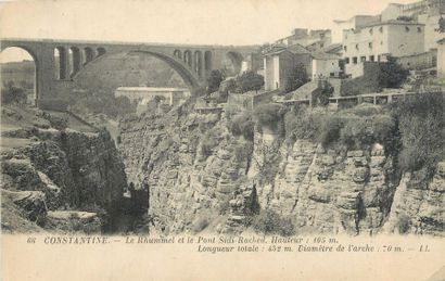 null 46 CARTES POSTALES ALGERIE : La Ville de Constantine. Dont" Les Tanneries, La...
