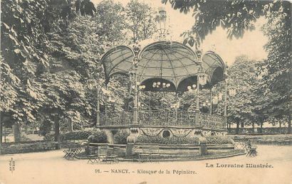 null 30 CARTES POSTALES LES KIOSQUES : à Musique - France. Dont" Béziers-Le Kiosque...