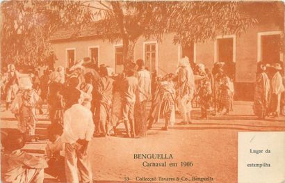 null 22 CARTES POSTALES AFRIQUE NOIRE : Sélection. Dont" Benguella-Carnaval em 1906...