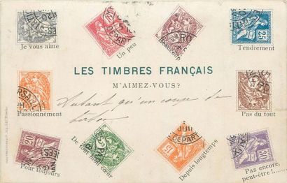 null 51 CARTES POSTALES VARIA : Etrangers (Divers Pays)-41cp, Fantaisies-4cp & France-6cp....