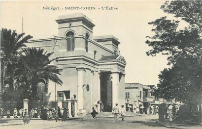 null 12 CARTES POSTALES SENEGAL : Petite Sélection. "La Bénédiction du Bateau de...