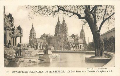 null 46 CARTES POSTALES EXPOSITIONS : France. "1cp-Lyon-Exposition Internationale...
