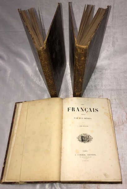 null LES FRANCAIS PEINTS PAR EUX-MEMES, en 3 Volumes, Paris L.Curmer Editeur, 18...