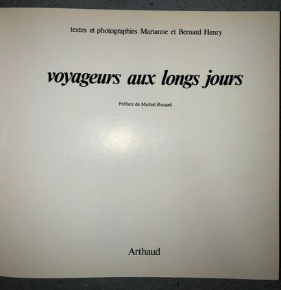 null VOYAGEURS AUX LONGS JOURS par Marianne et Bernard HENRY 
Édition ARTHAUD
1982

...