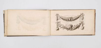 null Artur QUELLINUS (1609-1668) 
Planches de " guirlandes " à l'eau forte 
Certaines...