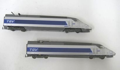 null Train TGV Jouet de marque LIMA (Italie), 1980, écart HO, mécanisme électrique,...