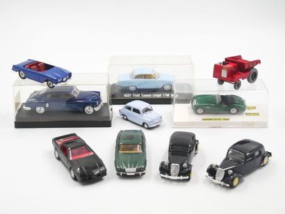 null SOLIDO 1/43rd, DIE CAST
Modern 
editions 10 vehicles 

