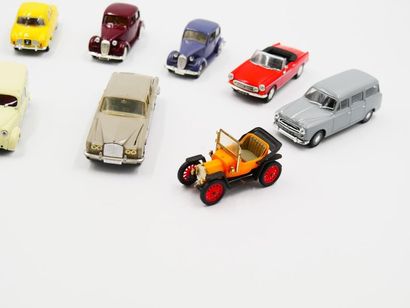 null NOREVE 1/43rd 
Modern and Antique Editions
10 vehicles without boxes