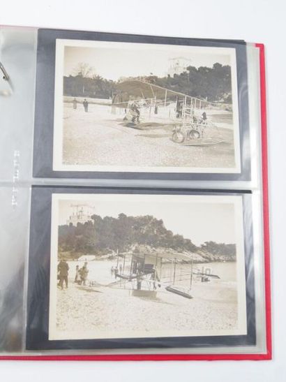 null Environ 110 photos consacrées à l'aviation civile du début du siècle (pilotes,...