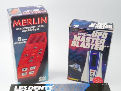 null Lot de trois jeux électroniques de stratégie :
- Station UFO MASTER BLASTER...