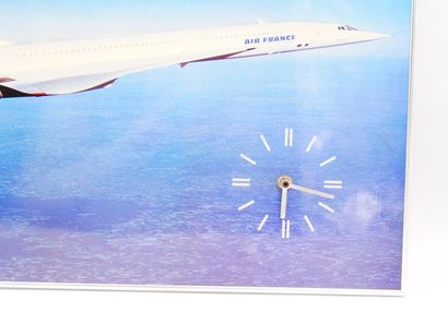 null CONCORDE - AIR FRANCE Wall 
clock commemorating the 25th anniversary of the...