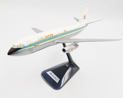 null MERCURE AIR INTER Resin agency 
model of the Dassault Mercure 100, in service...