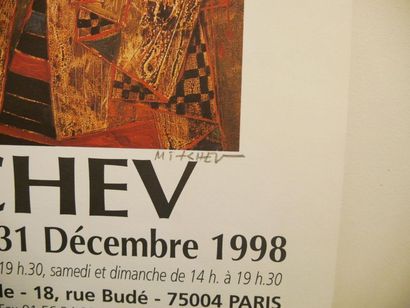 null 16 AFFICHES : Expositions / Musées. Divers formats. Dont "MITCHEV-Galerie Céline...