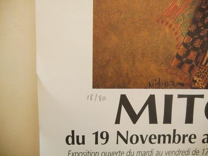 null 16 AFFICHES : Expositions / Musées. Divers formats. Dont "MITCHEV-Galerie Céline...