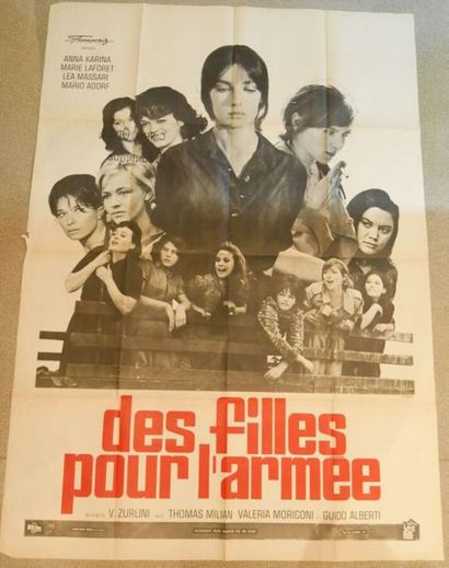 null 12 AFFICHES DE FILMS : Drame. "La Loi du Talion-1971 (couleurs, 58cm x 78,5cm),...