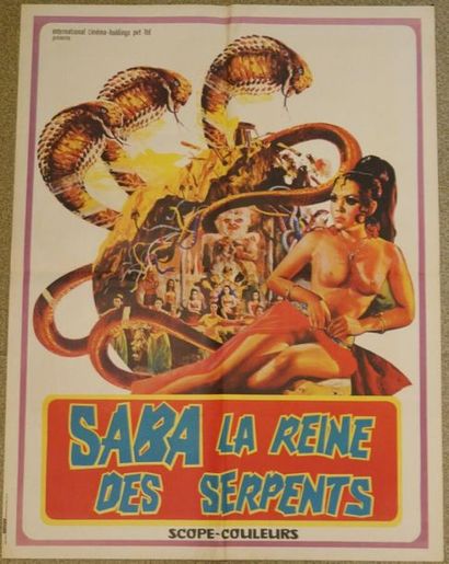 null 5 AFFICHES DE FILMS : Péplum & Histoire. " Carthage en Flammes-1960 (couleurs,...