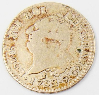 null Monnaie Royale - Argent.
Louis XVI, 30 Sols dit " au Génie ", type François,...