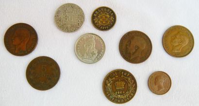 null Monnaies Etrangers & France : Diverses Epoques. (nombreuses avant 1900).
Monnaie...