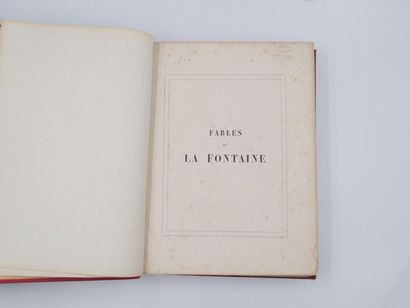 null [LITTERATURE]
LES FABLES DE LA FONTAINE avec les dessins de Gustave DORÉ 
Illustré...