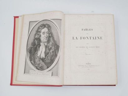 null [LITTERATURE]
LES FABLES DE LA FONTAINE avec les dessins de Gustave DORÉ 
Illustré...