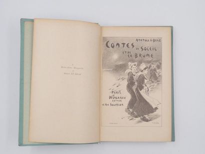 null [LITTERATURE]
CONTES DU SOLEIL ET DE LA BRUME par A. LE BRAZ
DELAGRAVE Éditeur
1913

[Charge...