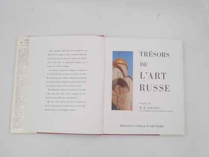 null [ART]
TRESORS DE L'ART RUSSE 
Texte de M. W. ALPATOV de l'Académie des Beaux-Arts...