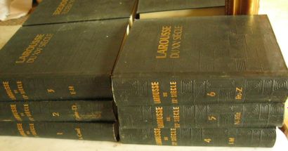 null LAROUSSE du XXème siècle. Six volumes. 1933.