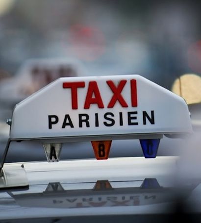Licence de taxi Une autorisation Administrative de Stationnement de Taxi n°6164 de...
