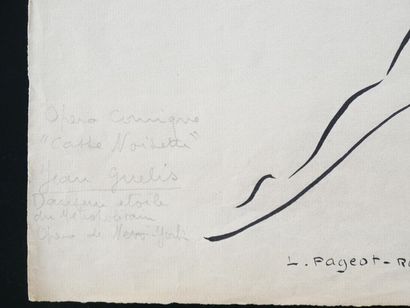 null Lucienne PAGEOT-ROUSSEAUX (1899-1994)
Jean GUELIS - Opéra Comique - "Casse noisette"...