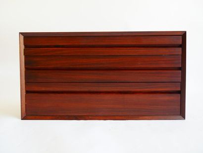 null Poul CADOVIUS (1911-2011)
CADO formerly FRANCE & SON - V.V 
Two rosewood veneered...