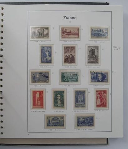 null */**/°. 2 Albums. Collection France, période classique, Cérès, Empire Franc...