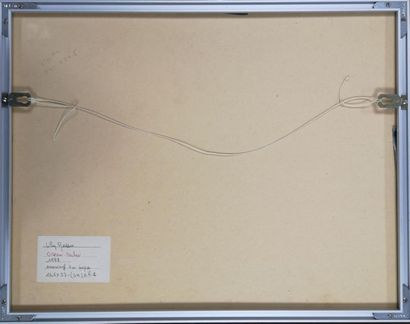 null Lily MASSON (1920-2019) :
Oiseau rocher, 1988
Acrylo-vinylique sur papier, signé...