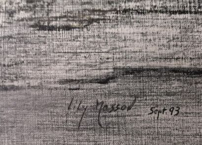 null Lily MASSON (1920-2019) :
Les Météores : Les paysages gardés, automne 1993
Dessin...