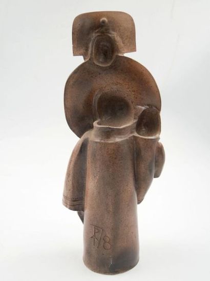 null Patrick de LOSOWITCH (XXe siècle)
Potier à Montbazens (Aveyron)
" La mère "
Sculpture...