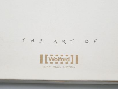null WOLFORD, Edition The Art of Gallery : 
Collant en satin opaque peint à la main...