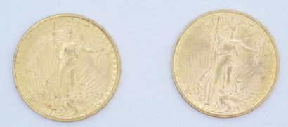 null 2 pièces de 20 dollars Or Saint-Gaudens 1908.

Poids : 66,99 g.



Estimation...