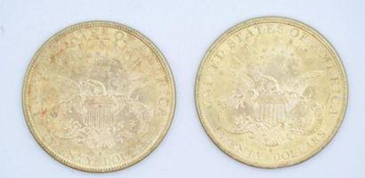 null 2 pièces de 20 dollars Or Liberty 1899 S.

Poids : 66,98 g.

(usures).



Estimation...