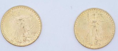 null 2 pièces de 20 dollars Or Saint-Gaudens 1925.

Poids : 66,97 g.



Estimation...