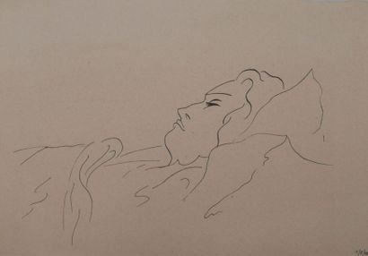null 20th century school.

The Sleepy One.

Pencil drawing on paper, dated lower...