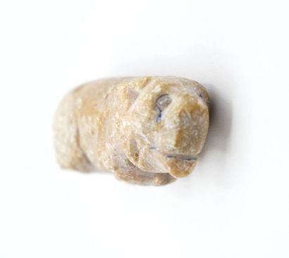 null Small stone tiger in the taste of Mesopotamian productions 

Traces of polychromy

Length:...