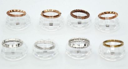 null COLOMBES, Paris

Set of 8 rings in silver 925 thousandths, silver 925 thousandths...