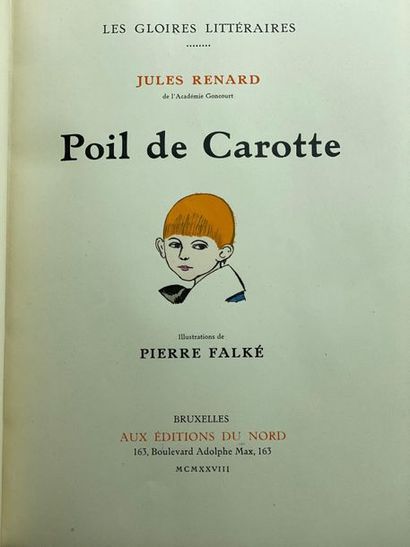 Jules RENARD - POIL DE CAROTTE Jules RENARD
Poil de carotte 
Illustrations Pierere...