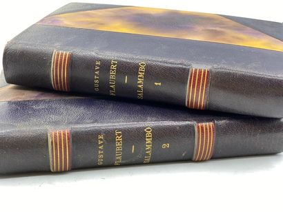 Gustave FLAUBERT - SALAMMBO Gustave FLAUBERT 
Salammbô
Deux volumes 
Compositions... Gazette Drouot
