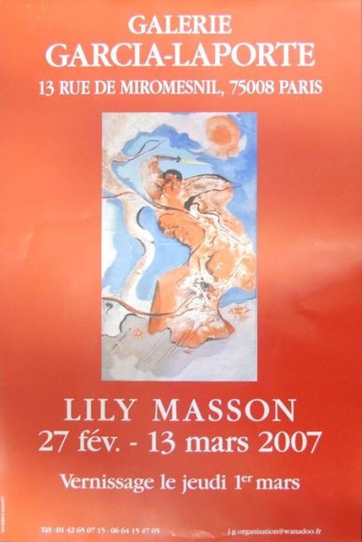 null Lily Masson (1920-2019): Set of 5 Posters.
Series of three posters from the...