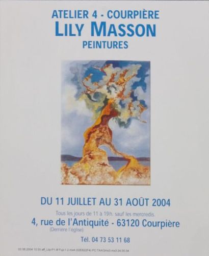 null Lily Masson (1920-2019): Set of 14 Posters.
Nine small posters from Atelier...